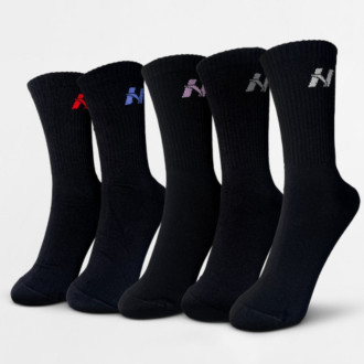 NEBBIA - SNEAKER ponožky 5-PACK 164 (black)