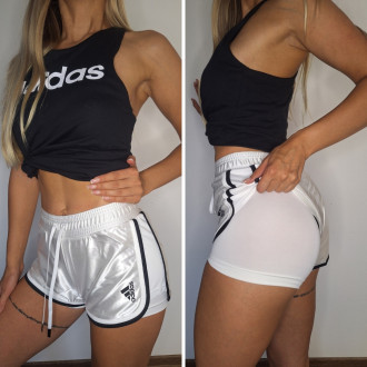 ADIDAS - Výprodej tenisové šortky dámské (bílá) H33709