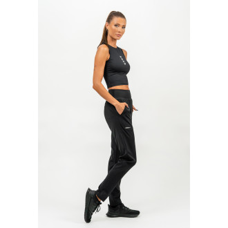 NEBBIA - Slim fit legíny s kapsami SLEEK 482 (black)