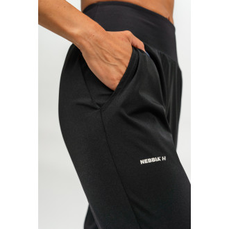 NEBBIA - Slim fit legíny s kapsami SLEEK 482 (black)