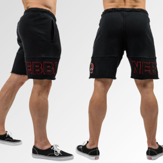 NEBBIA - Pánské šortky s logem Mr.Olympia 713 (black)