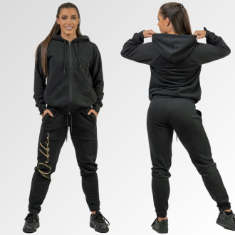 NEBBIA - Dámská sportovní mikina na zip 845 (black)