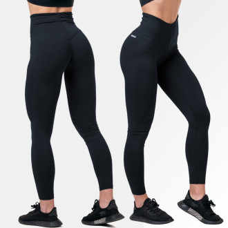 NEBBIA - Sportovní legíny s vysokým pasem 570 (black)
