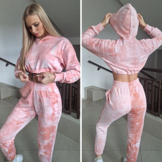 NEBBIA - Volné dámské tepláky Re-fresh 590 (pink)