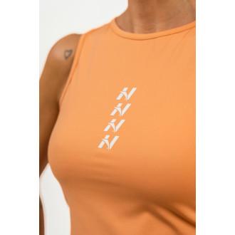 NEBBIA - Crop top tílko CONFIDENCE 476 (orange)