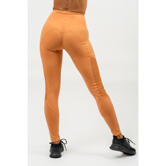 NEBBIA - Sportovní legíny s boční síťkou 480 (orange)