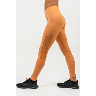 NEBBIA - Sportovní legíny s boční síťkou 480 (orange)