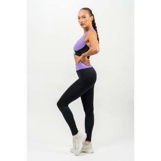 NEBBIA - Vyztužená sportovní podprsenka SIGNATURE 472 (lila)