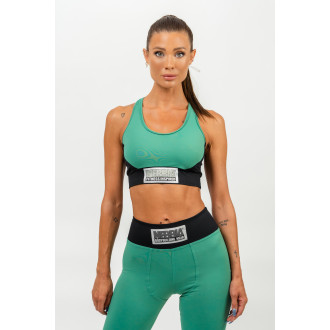 NEBBIA - Vyztužená sportovní podprsenka SIGNATURE 472 (green)