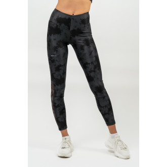 NEBBIA - Legíny se síťkou vysokým pasem IMPACT 479 (black)