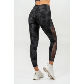 NEBBIA - Legíny se síťkou vysokým pasem IMPACT 479 (black)