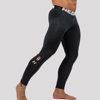 NEBBIA - Fitness legíny s kapsou DISCIPLINE 708 (black)