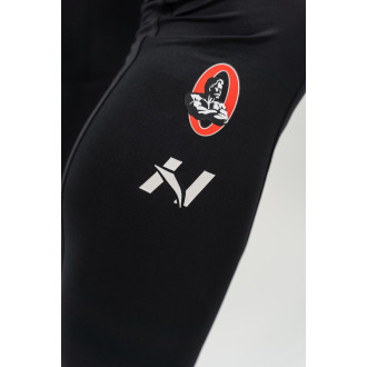 NEBBIA - Fitness legíny s kapsou DISCIPLINE 708 (black)