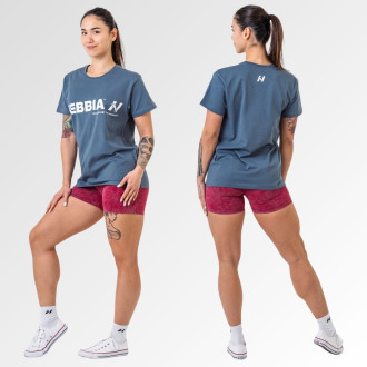 NEBBIA - Unisex tričko Gym Essentials 380 (grey)