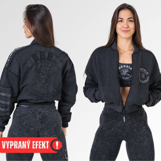 NEBBIA - Oboustranná dámská bombera Mr.Olympia 784 (black)