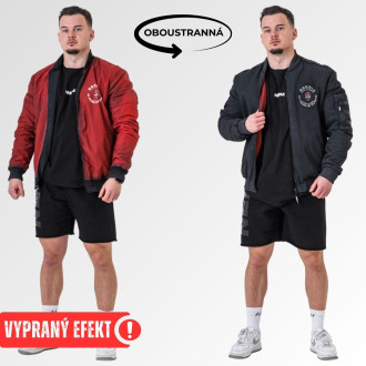 NEBBIA - Oboustranná pánská bombera Mr.Olympia 794 (black)