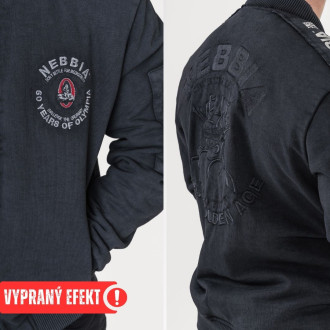 NEBBIA - Oboustranná pánská bombera Mr.Olympia 794 (black)