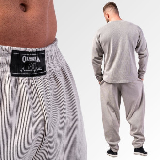 NEBBIA - Unisex oversized tepláky SIGNATURE 796 (light grey)