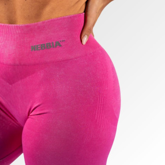 NEBBIA - Bezešvé legíny s vysokým pasem MAXIMUM PUSH-UP 302 (pink)