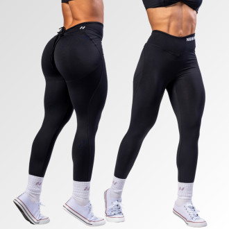 NEBBIA - Tvarující legíny se šněrováním STRONG BEAUTY 426 (black)
