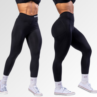 NEBBIA - Tvarující legíny se šněrováním STRONG BEAUTY 426 (black)