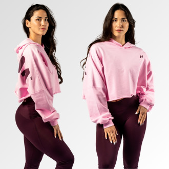 NEBBIA - Oversized mikina s kapucí OWN YOUR POWER 433 (pink)