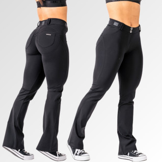 NEBBIA - Flared Bubble Butt legíny 2.0 POWER LIFT 308 (black)