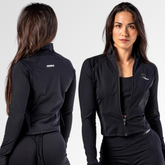 NEBBIA - Deni x NEBBIA Fitness tracktop na zip 314 (black)