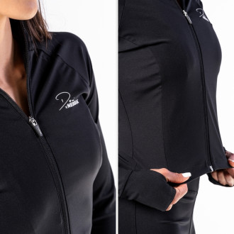 NEBBIA - Deni x NEBBIA Fitness tracktop na zip 314 (black)