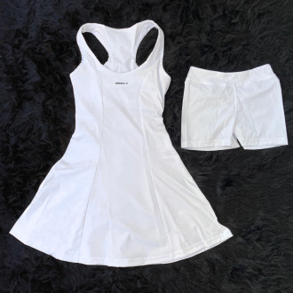 NEBBIA - Sportovní šaty a šortky 398 (white)