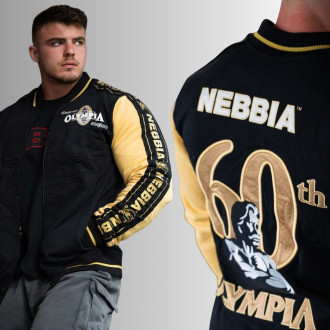 NEBBIA - Mr. Olympia mikina 60th Anniversary | Limitovaná edice 1 z 500 798 (black)