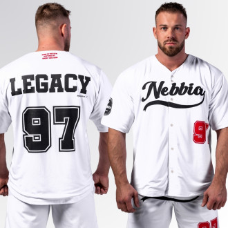 NEBBIA - Košile LIFT THE GAME 375 (white)