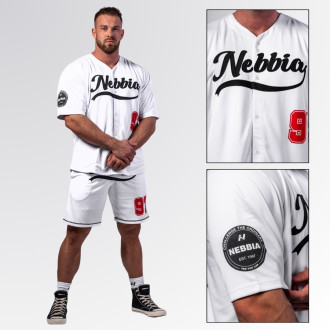 NEBBIA - Košile LIFT THE GAME 375 (white)