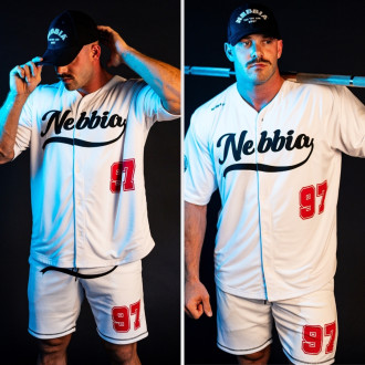 NEBBIA - Košile LIFT THE GAME 375 (white)