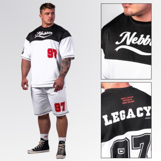 NEBBIA - Tričko THE BASE 377 (white)