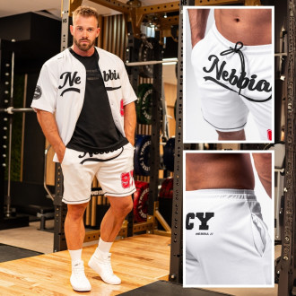 NEBBIA - Kraťasy FIRST PICK 379 (white)