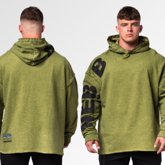 NEBBIA - Pánská oversized mikina NO BS 371 (green)