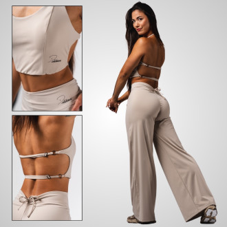 NEBBIA - Sportovní top Deni 309 (cream)