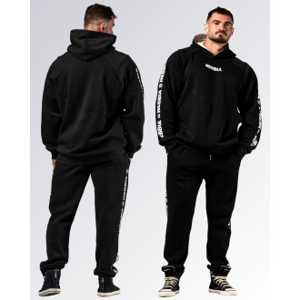 NEBBIA - Pánská fitness mikina HERO 300 (black)