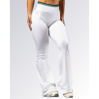 NEBBIA - High-waist flared legíny CLUB D’OR 630 (white)