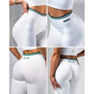 NEBBIA - High-waist push-up legíny CLUB D’OR 629 (white)