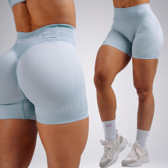 NEBBIA - Extra push-up šortky PRIMAL 857 (LIGHT BLUE)