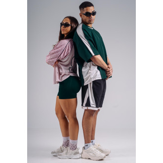 NEBBIA - Oversized tričko 97 PRIMAL 862 (PINK LEOPARD)