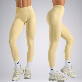 NEBBIA - Tvarující push-up legíny s vysokým pasem ICE CREAM 888 (yellow)