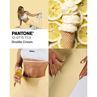 NEBBIA - Tvarující push-up legíny s vysokým pasem ICE CREAM 888 (yellow)