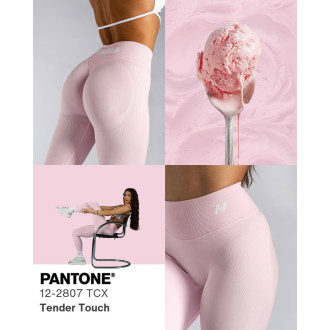 NEBBIA - Tvarující push-up legíny s vysokým pasem ICE CREAM 888 (pink)
