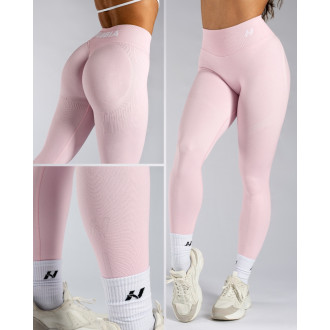 NEBBIA - Tvarující push-up legíny s vysokým pasem ICE CREAM 888 (pink)