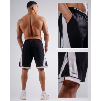 NEBBIA - Pánské tréningové šortky PRIMAL 877 (black)