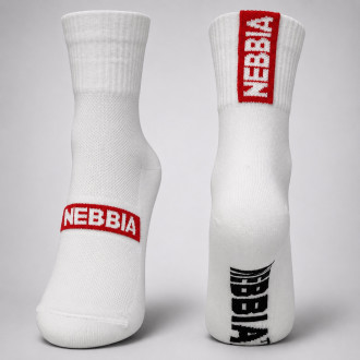 NEBBIA - Ponožky klasické unisex 103 (white)