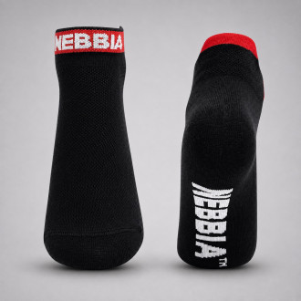 NEBBIA - Ponožky kotníkové unisex 102 (black)